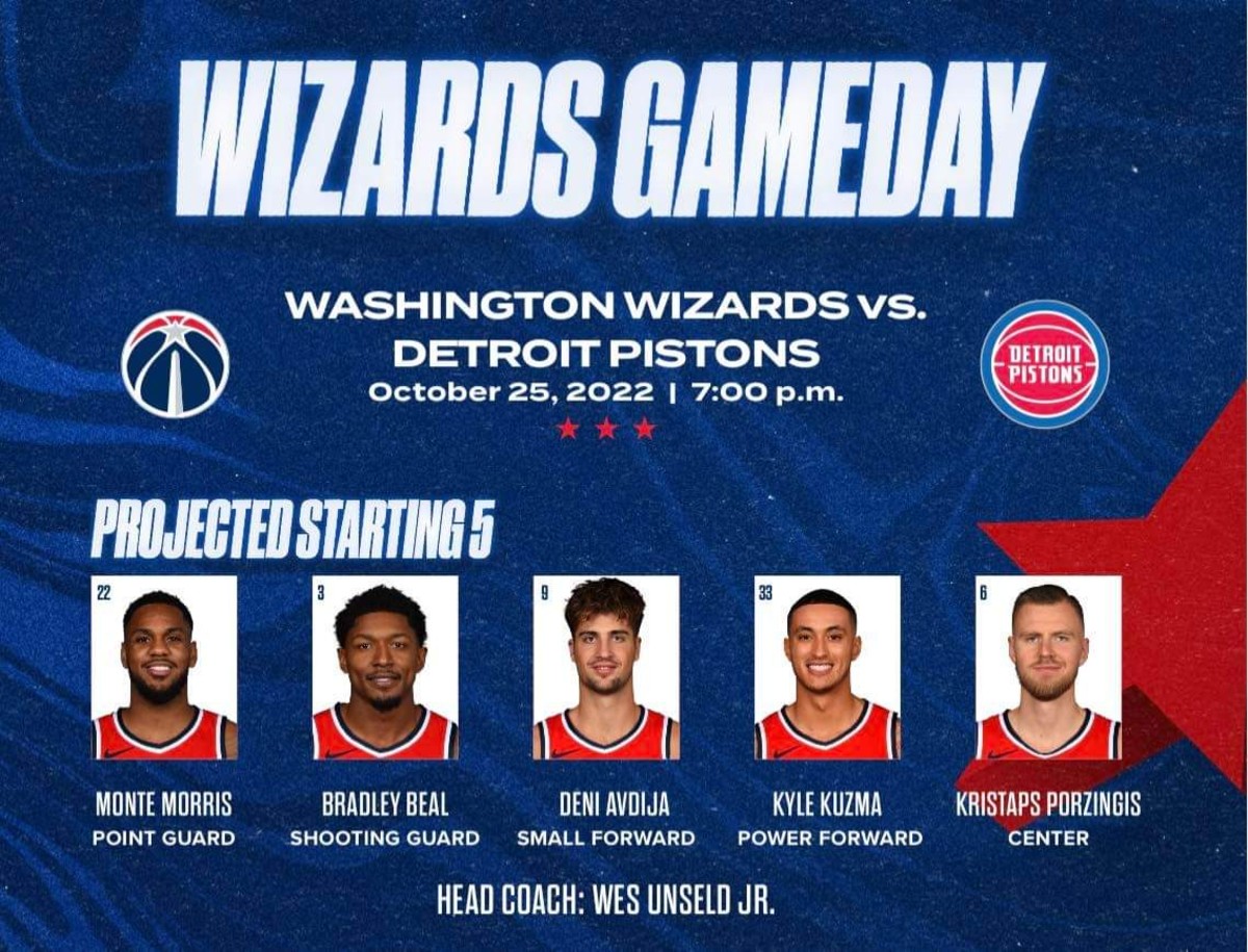 Photo courtesy: Washington Wizards