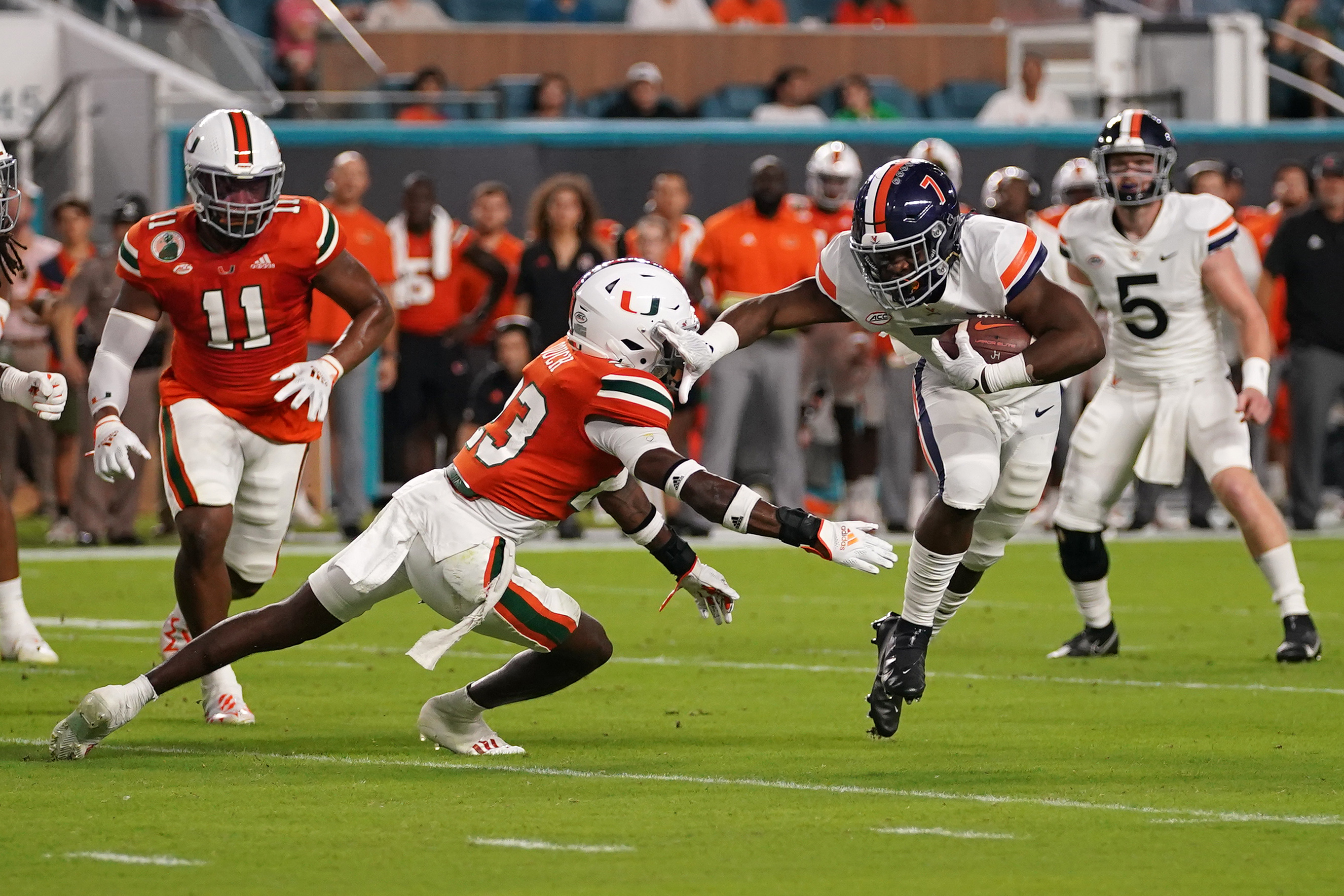 Virginia Football vs. Miami Stat Preview