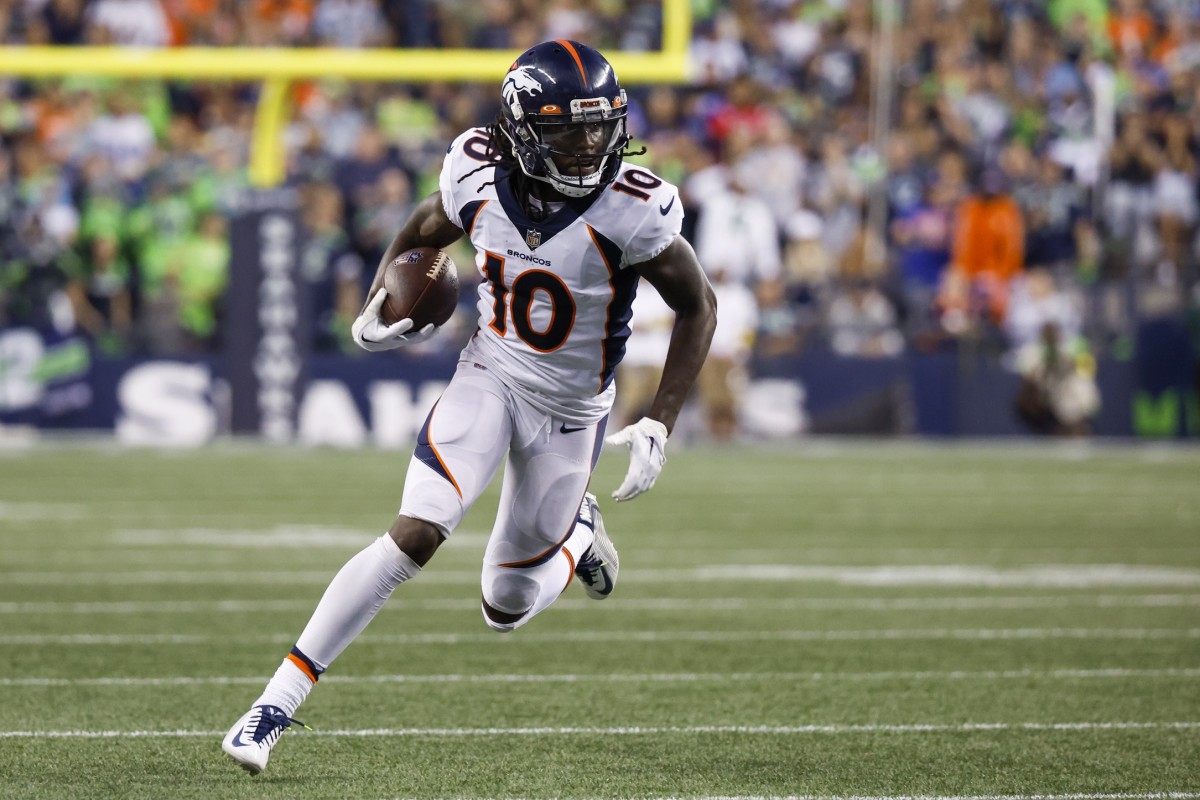 The Broncos' Jerry Jeudy is a prime trade target