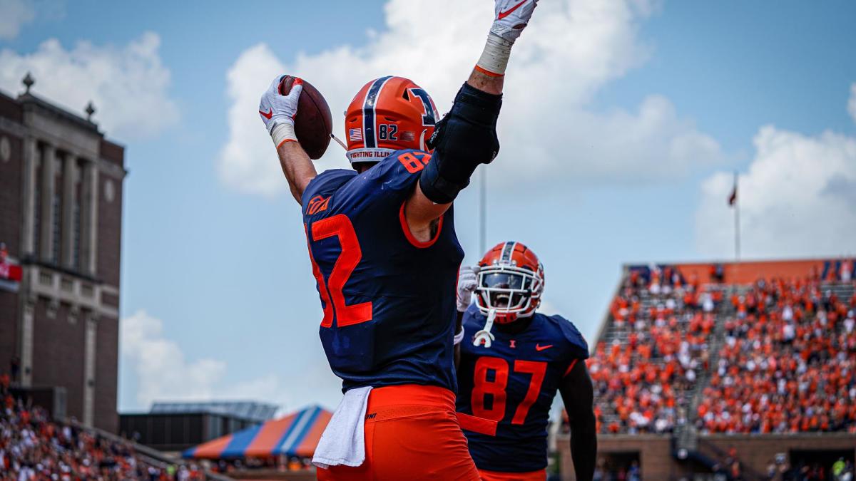 NFL Draft Profile Luke Ford, Tight End, Illinois Fighting Illini