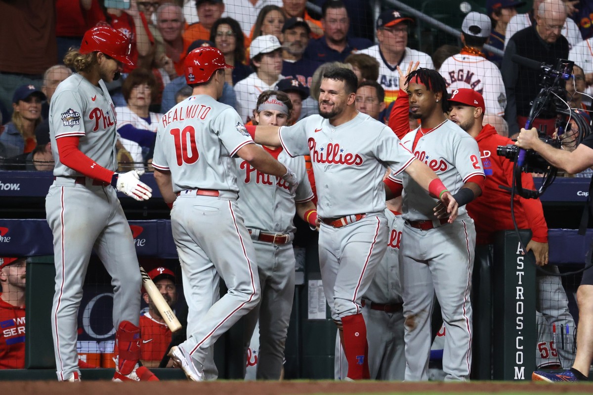 Phillies Take 1-0 World Series Lead, Win First World Series Game Since ...