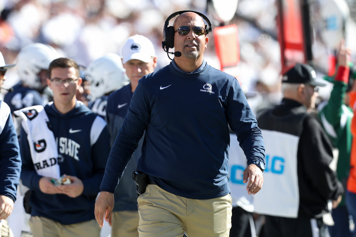Penn State coach James Franklin begins his 10th season with the Nittany Lions in 2023.