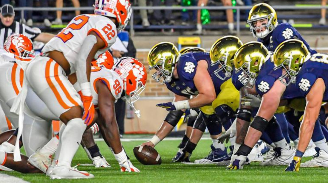 Notre Dame vs Clemson Series History Sports Illustrated Notre Dame