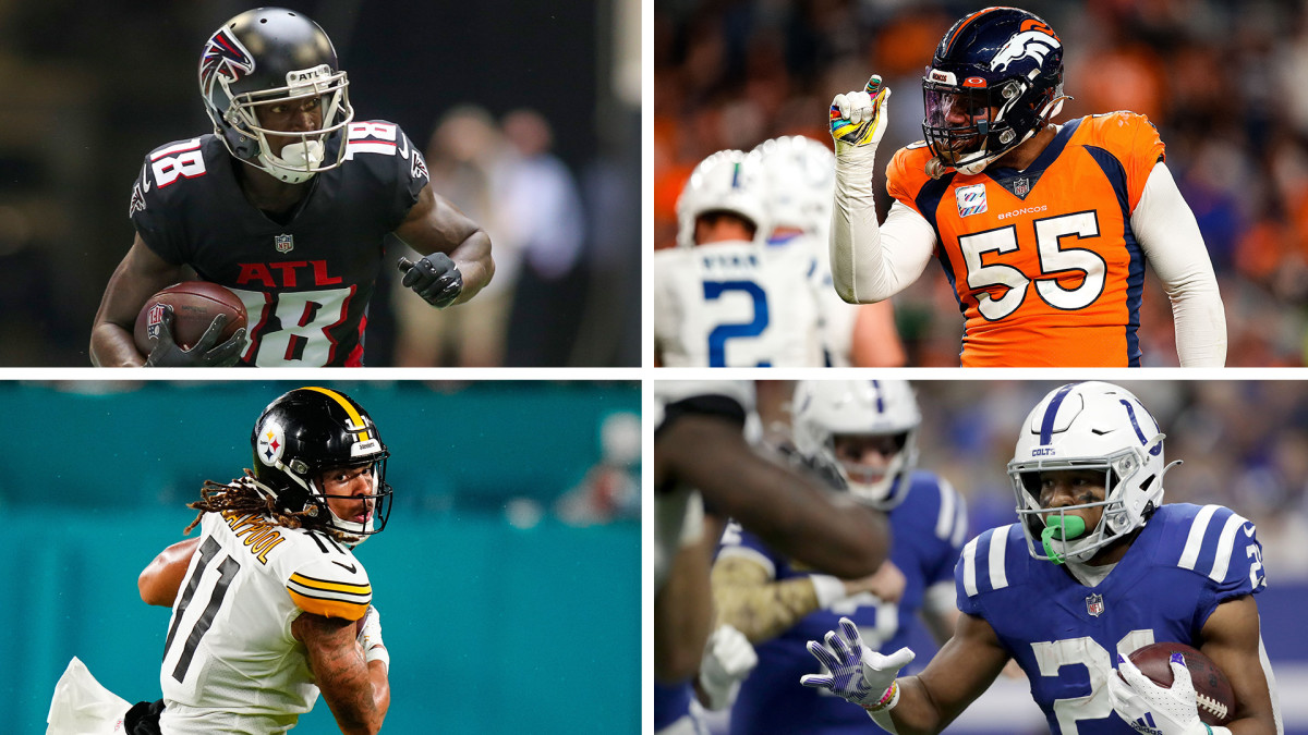 2022 NFL trade deadline grades: Chubb, Ridley, Hines, Claypool