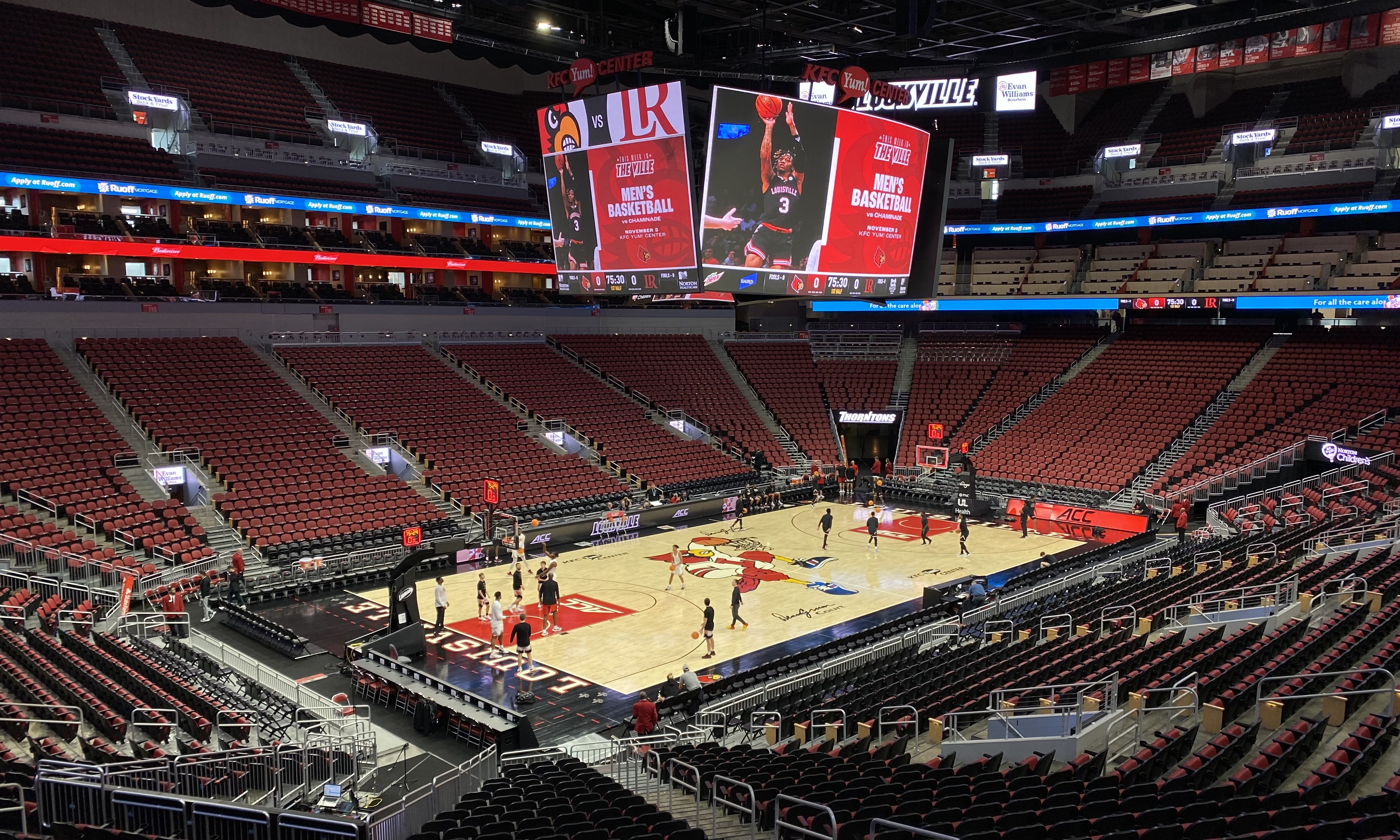 Game Day Live Blog Western Kentucky at Louisville Men's Basketball