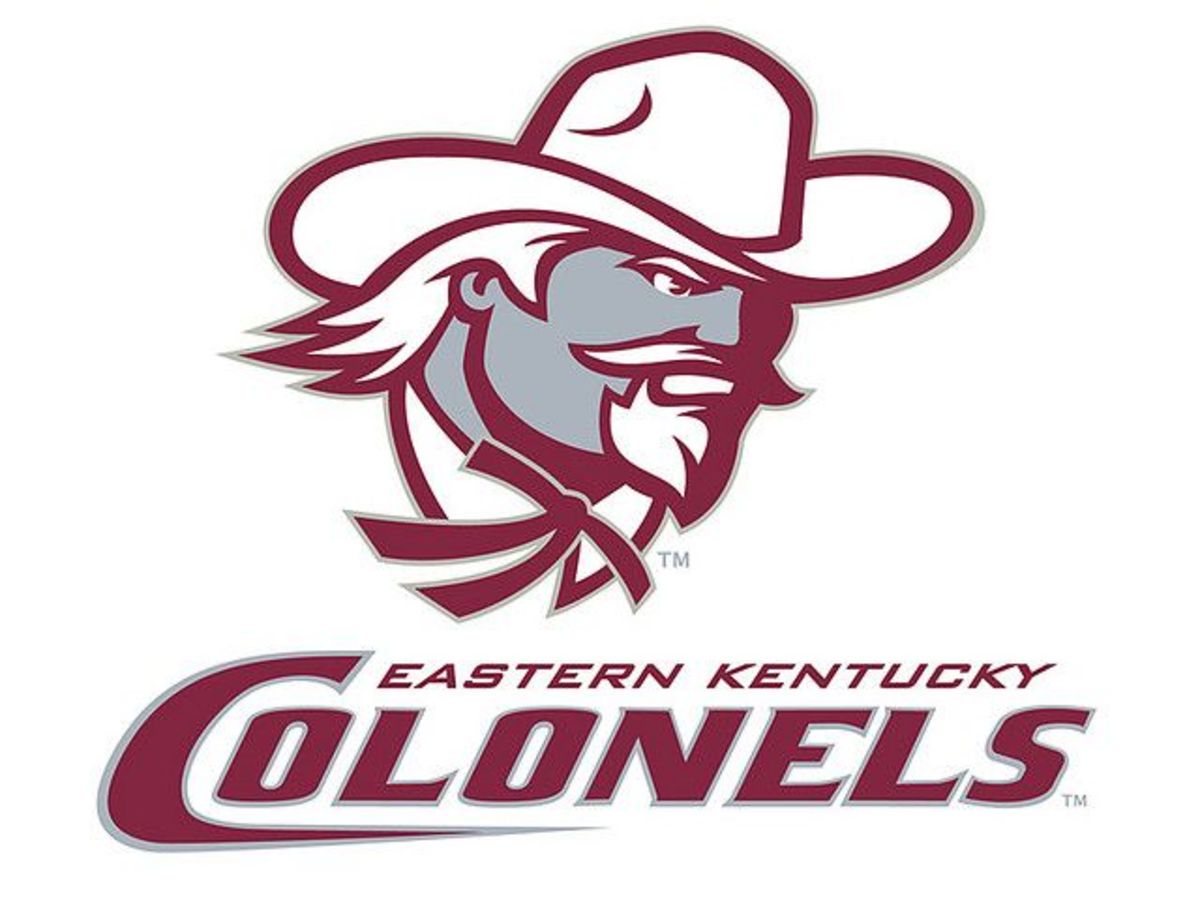 Eastern Kentucky colonels football logo