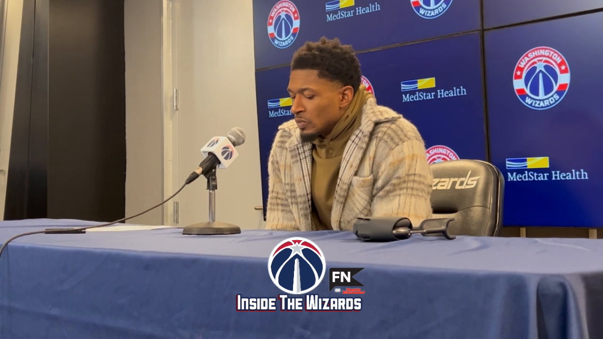 Bradley Beal After Game Presser. Photo Credit: BreAnna Holmes