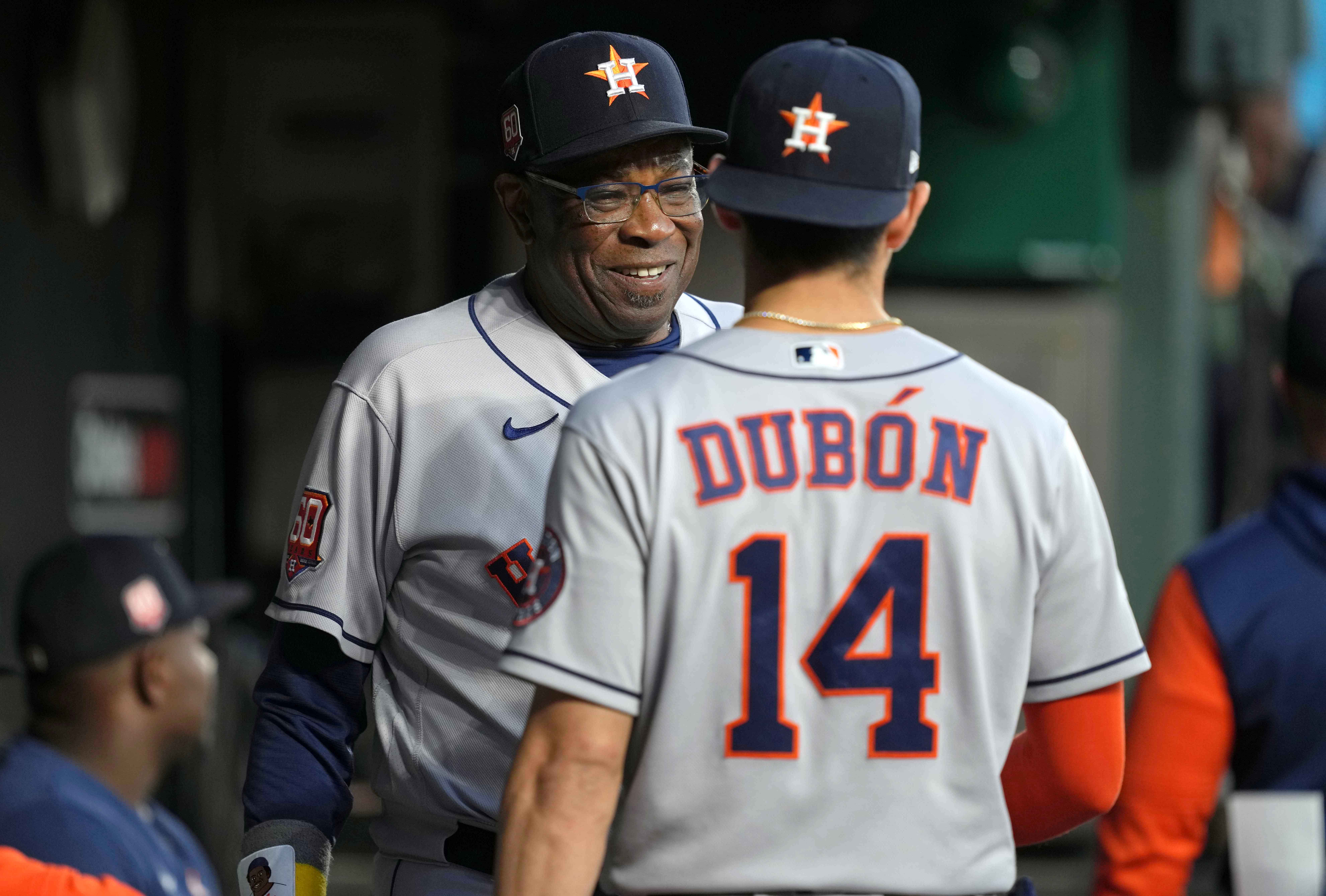 Former SF Giants Dusty Baker and Mauricio Dubón win World Series - Sports  Illustrated San Francisco Giants News, Analysis and More
