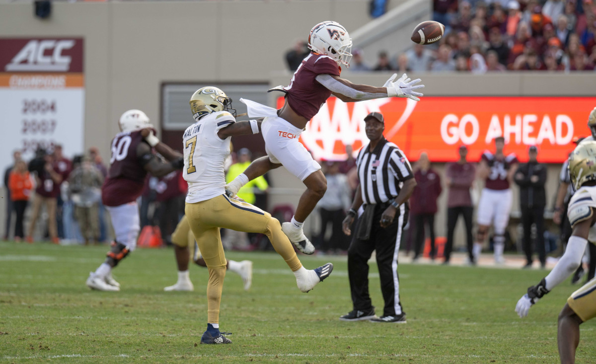 Georgia Tech cornerback Zamari Walton