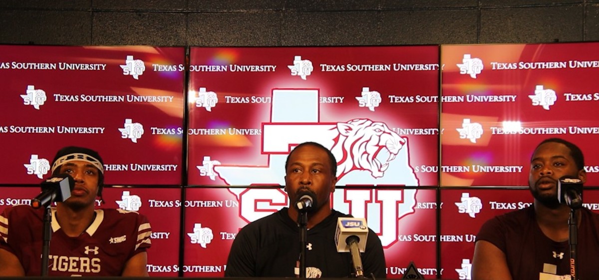 Texas Southern head coach Clarence McKinney