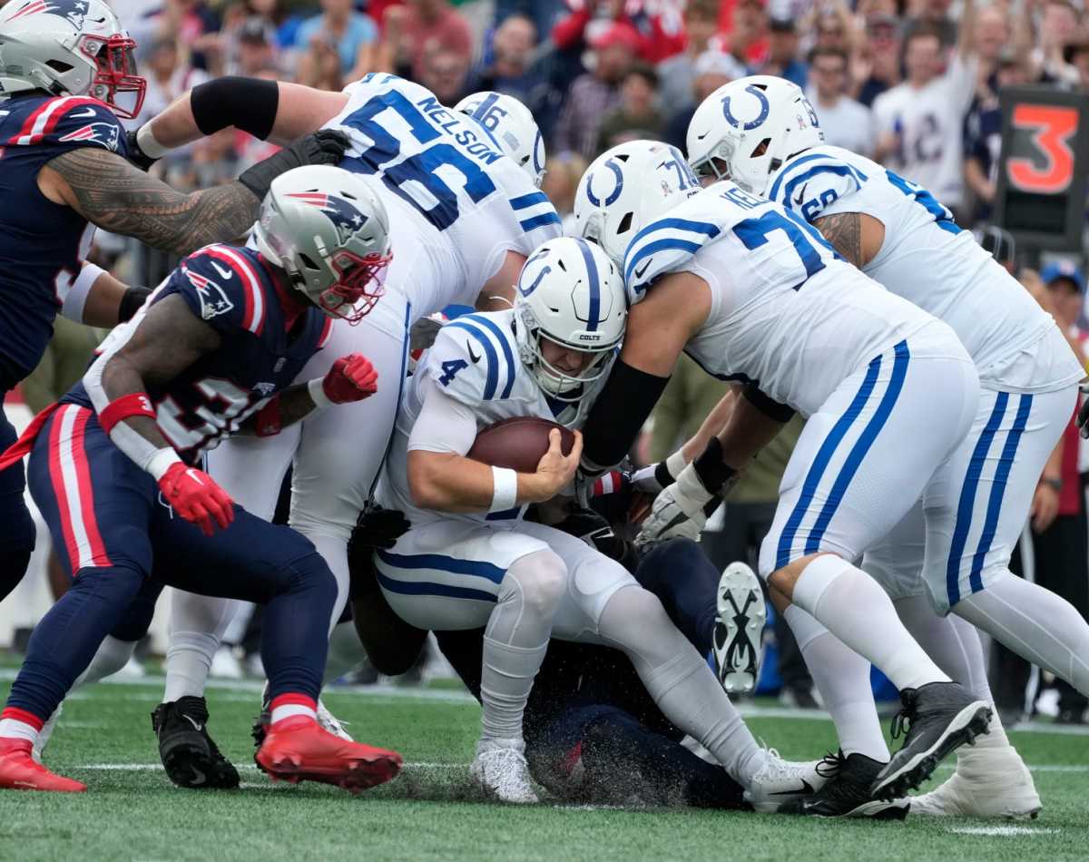 Colts’ Offense Hits Rock Bottom in Loss vs. Patriots