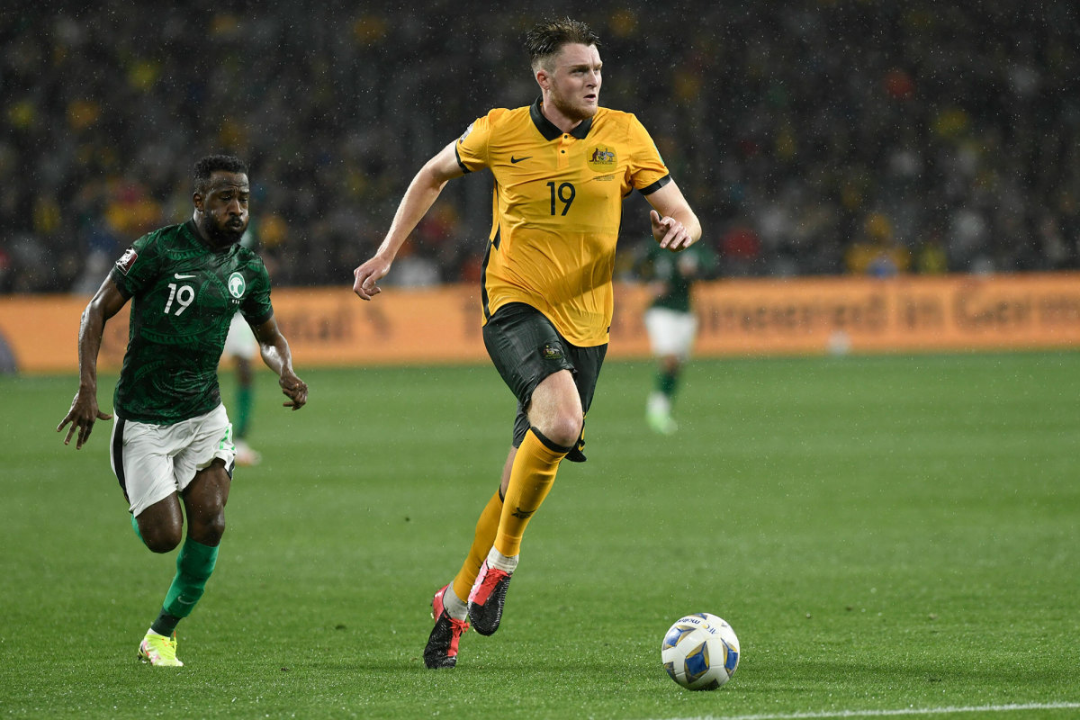 Australia center back Harry Souttar is headed to the World Cup