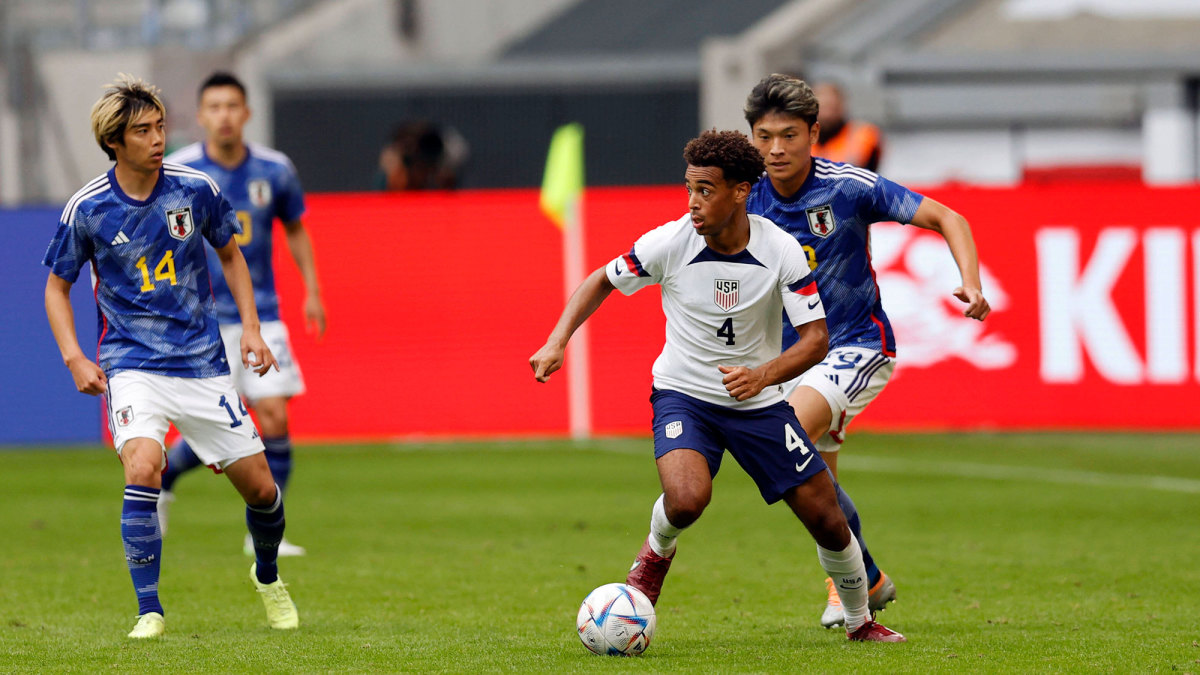 Tyler Adams leads the USMNT midfield at the World Cup