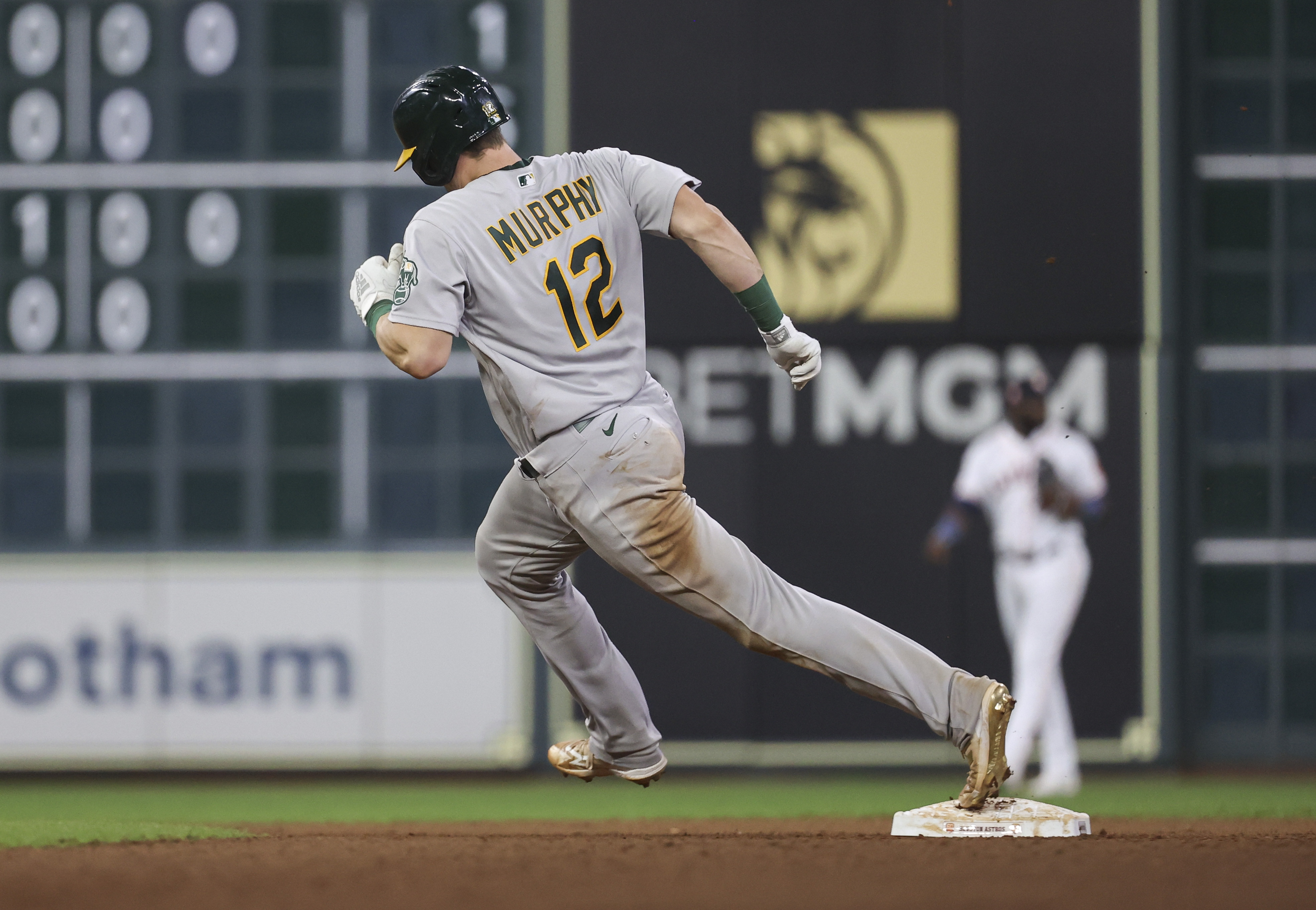 The Sean Murphy trade is off to a rocky start for the Athletics