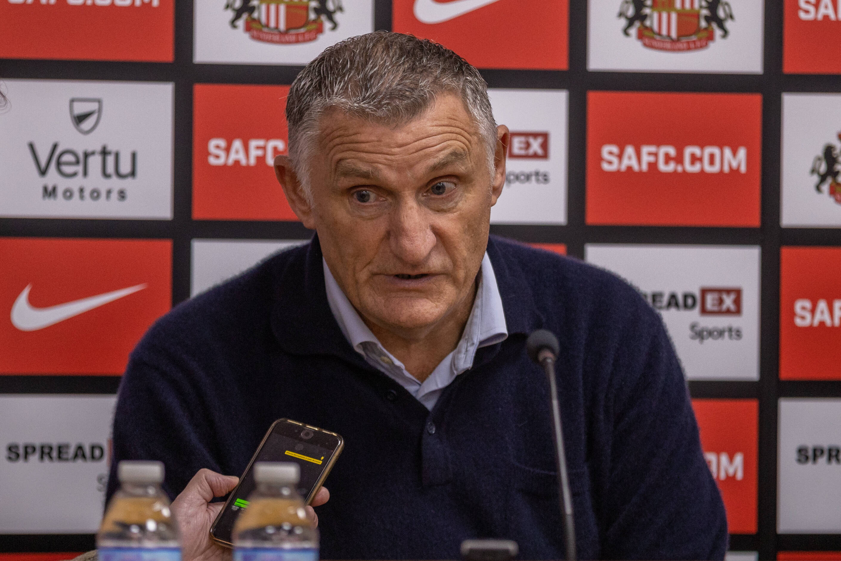 Sunderland boss Tony Mowbray urges patience in striker hunt Sports