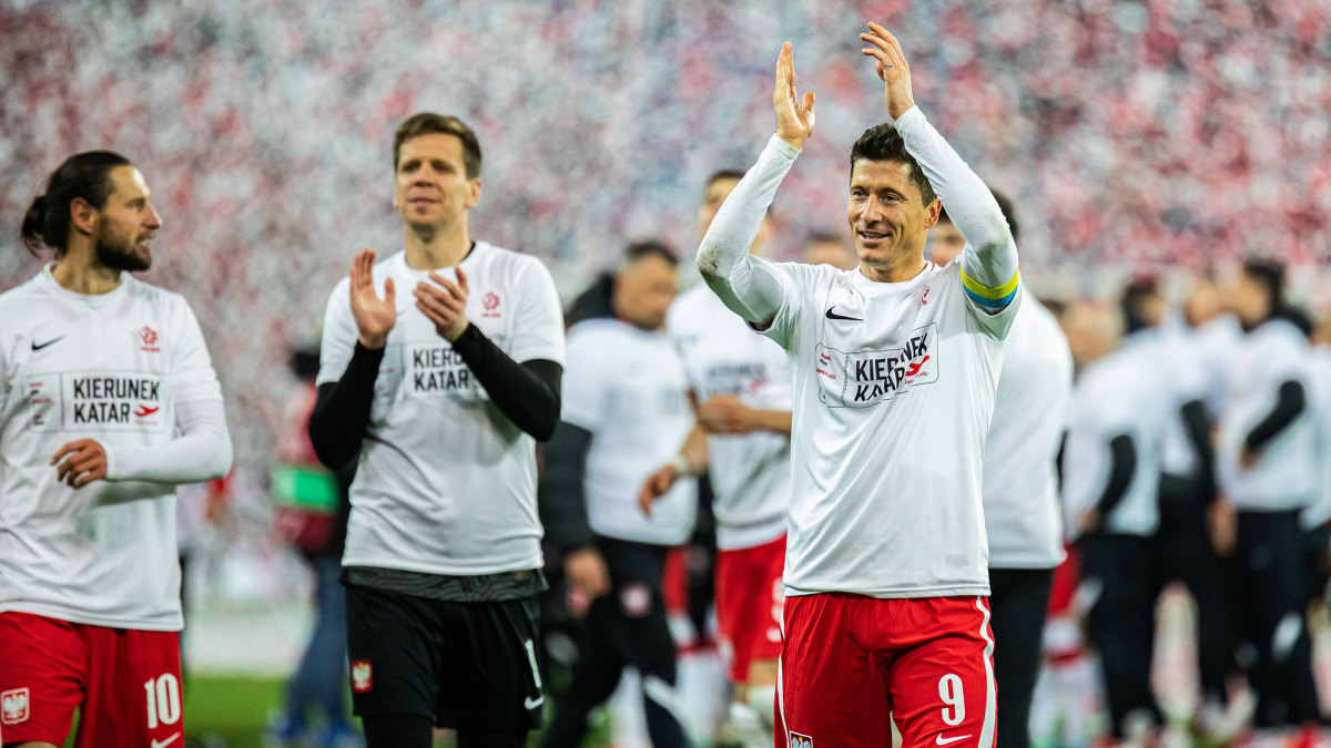 Poland star Robert Lewandowski is back for another World Cup