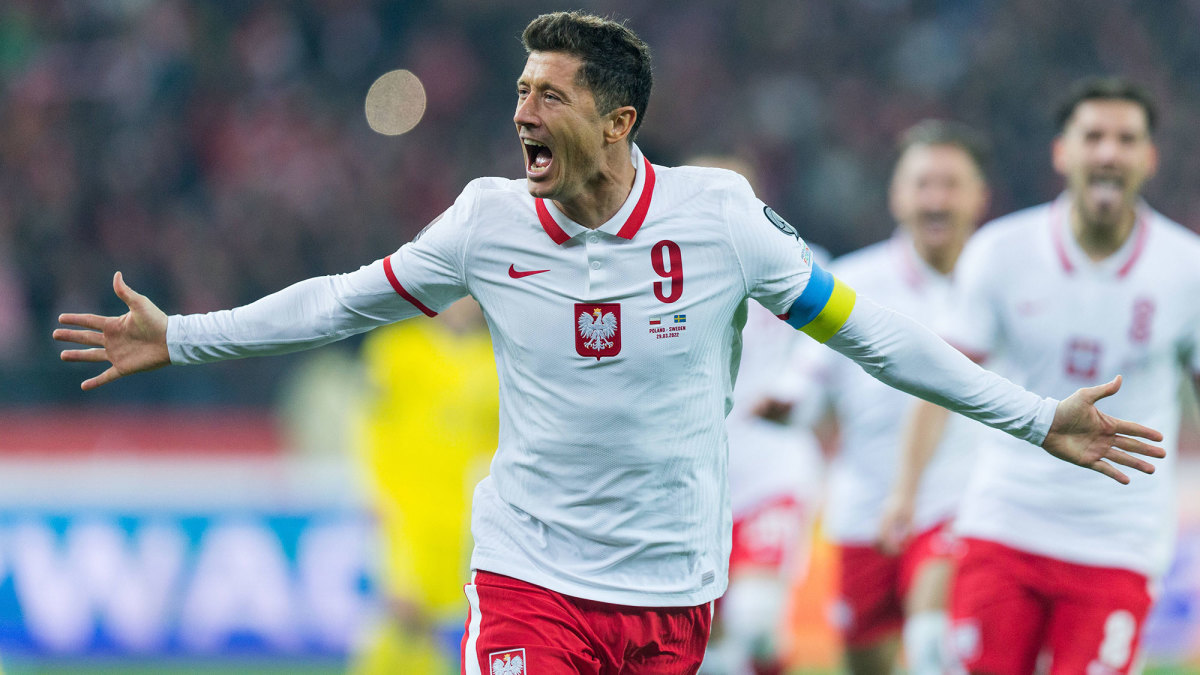 Robert Lewandowski leads Poland at the World Cup