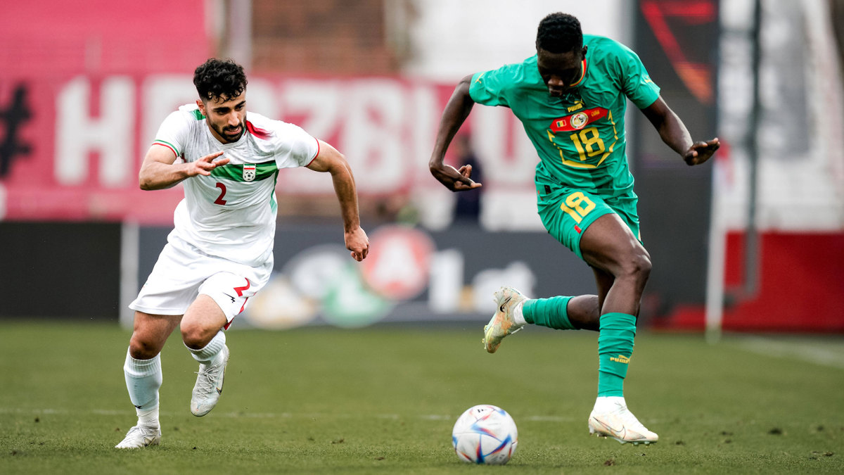 Ismaila Sarr is a star on the rise for Senegal