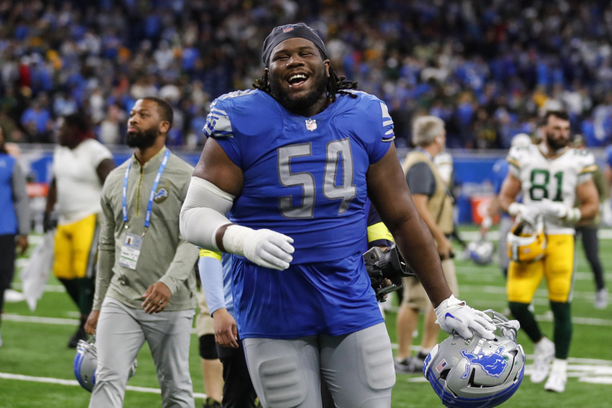 Detroit Lions defensive lineman Alim McNeill