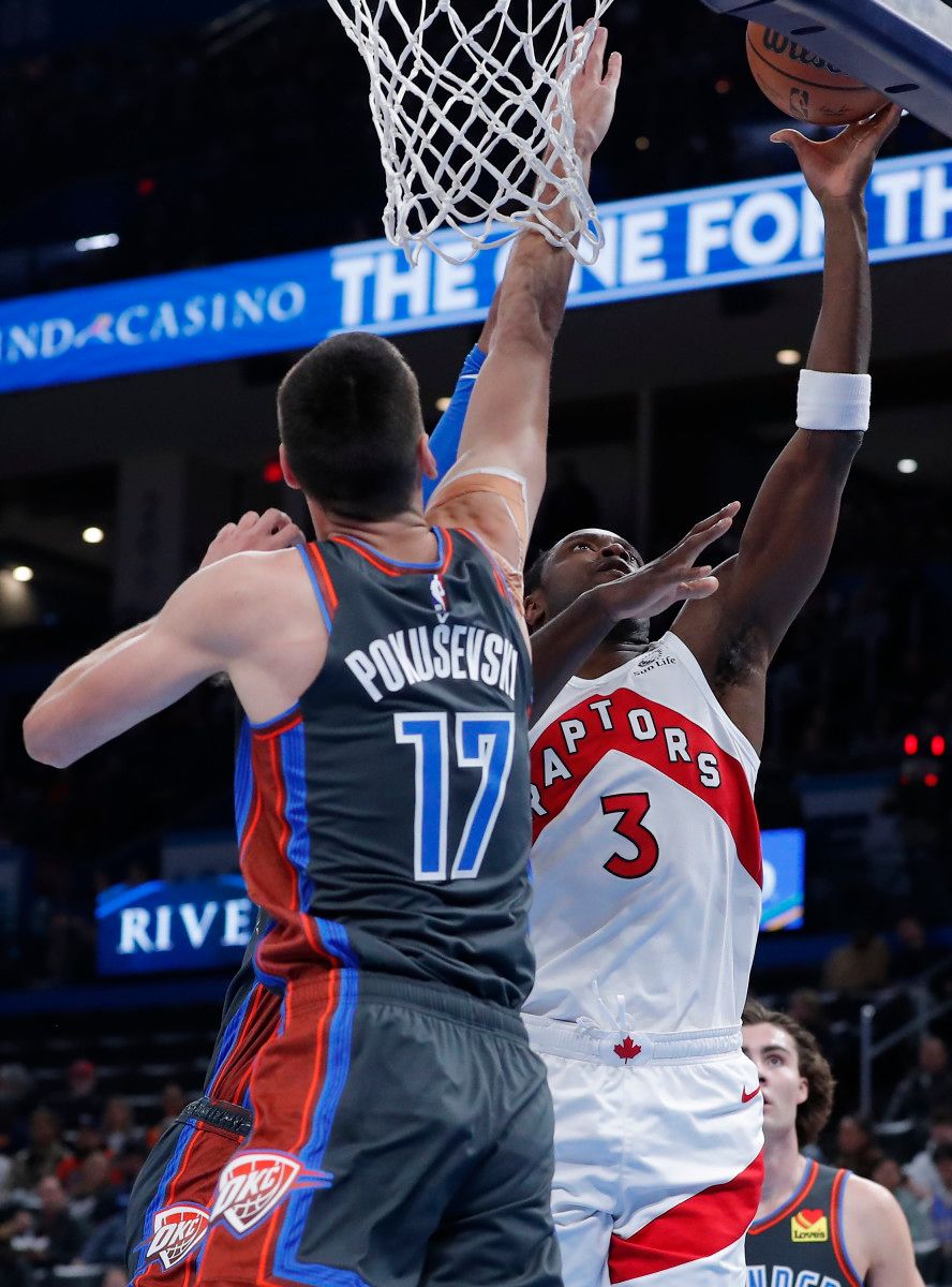 Thunder Fall to Raptors for Fourth Consecutive Loss - Vimarsana News