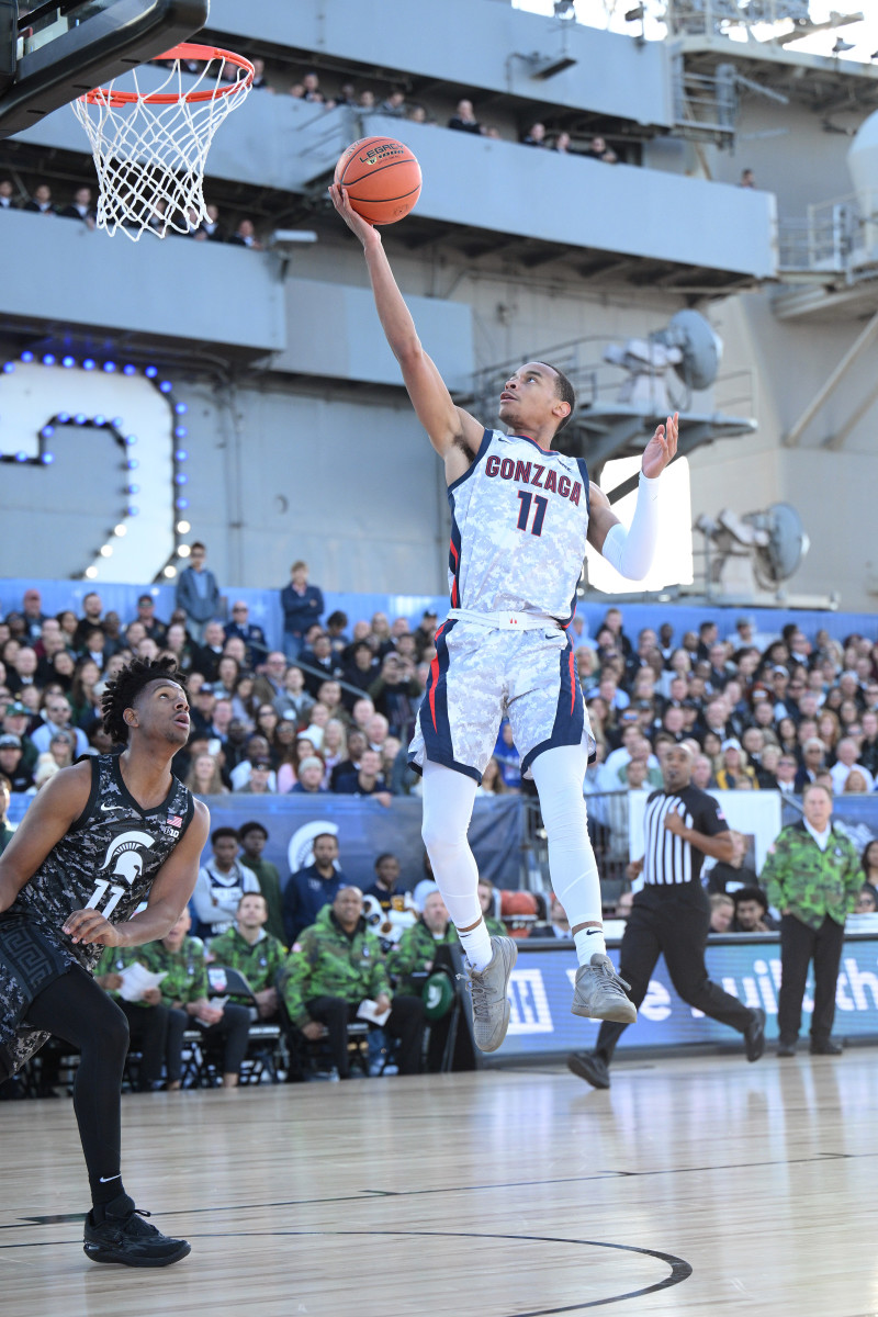 Gonzaga Basketball Nike Camo Uniforms1