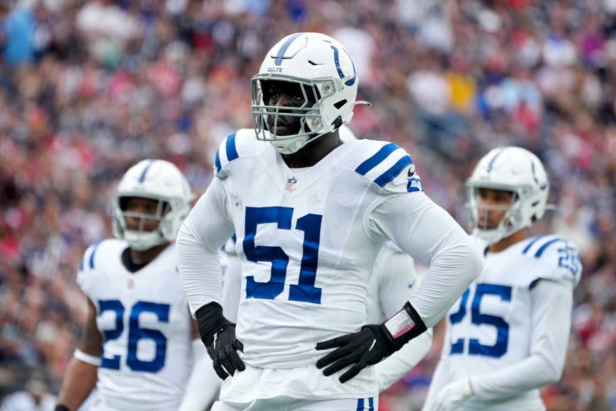 Indianapolis Colts defensive end Kwity Paye.