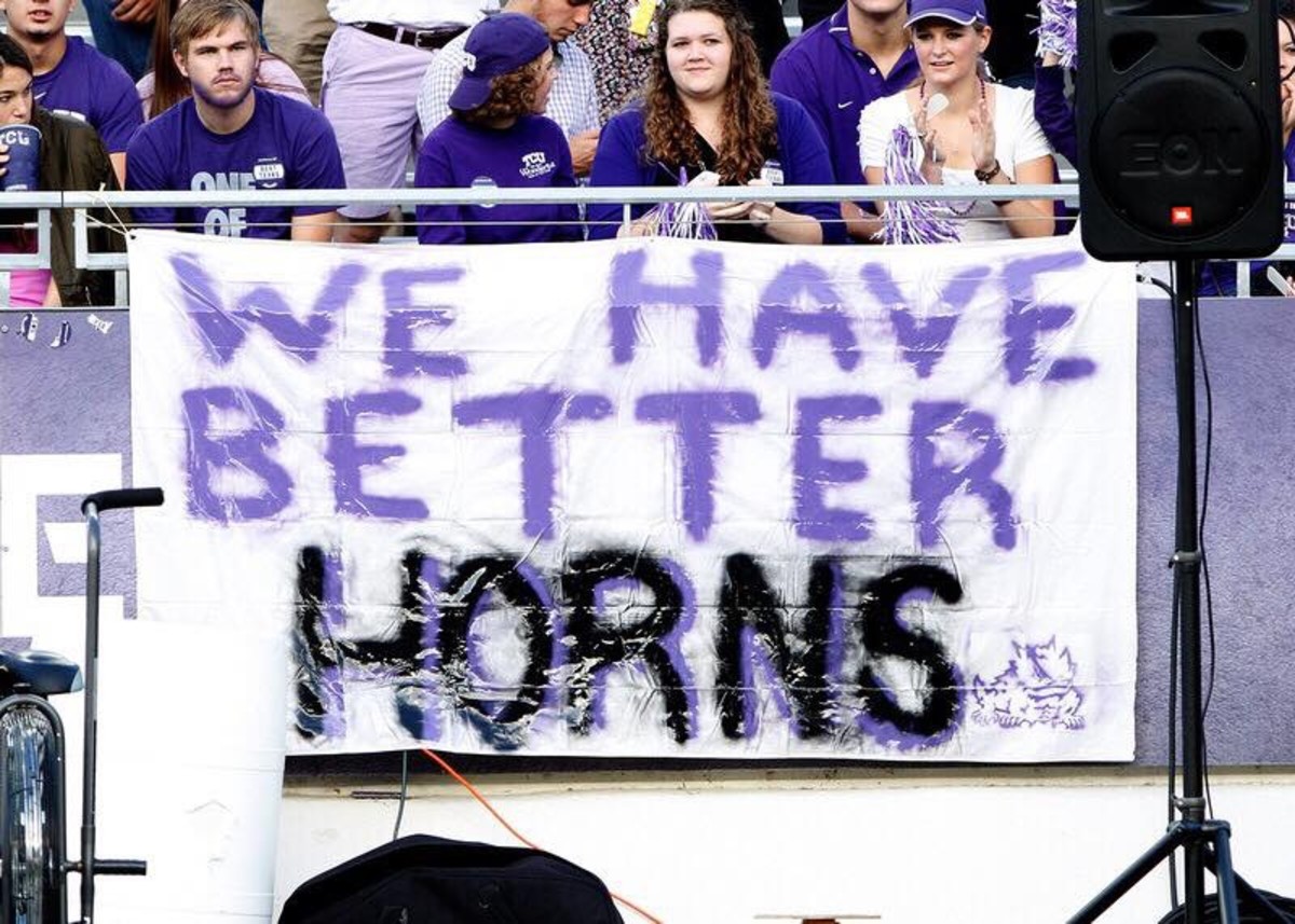 TCU football All Your UT Memes For Game Day Sports Illustrated TCU