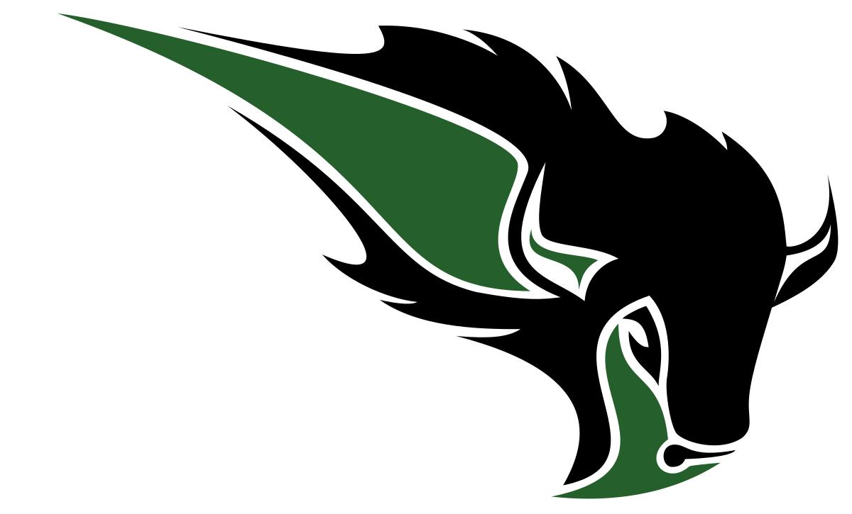 Oklahoma Baptist bison football logo