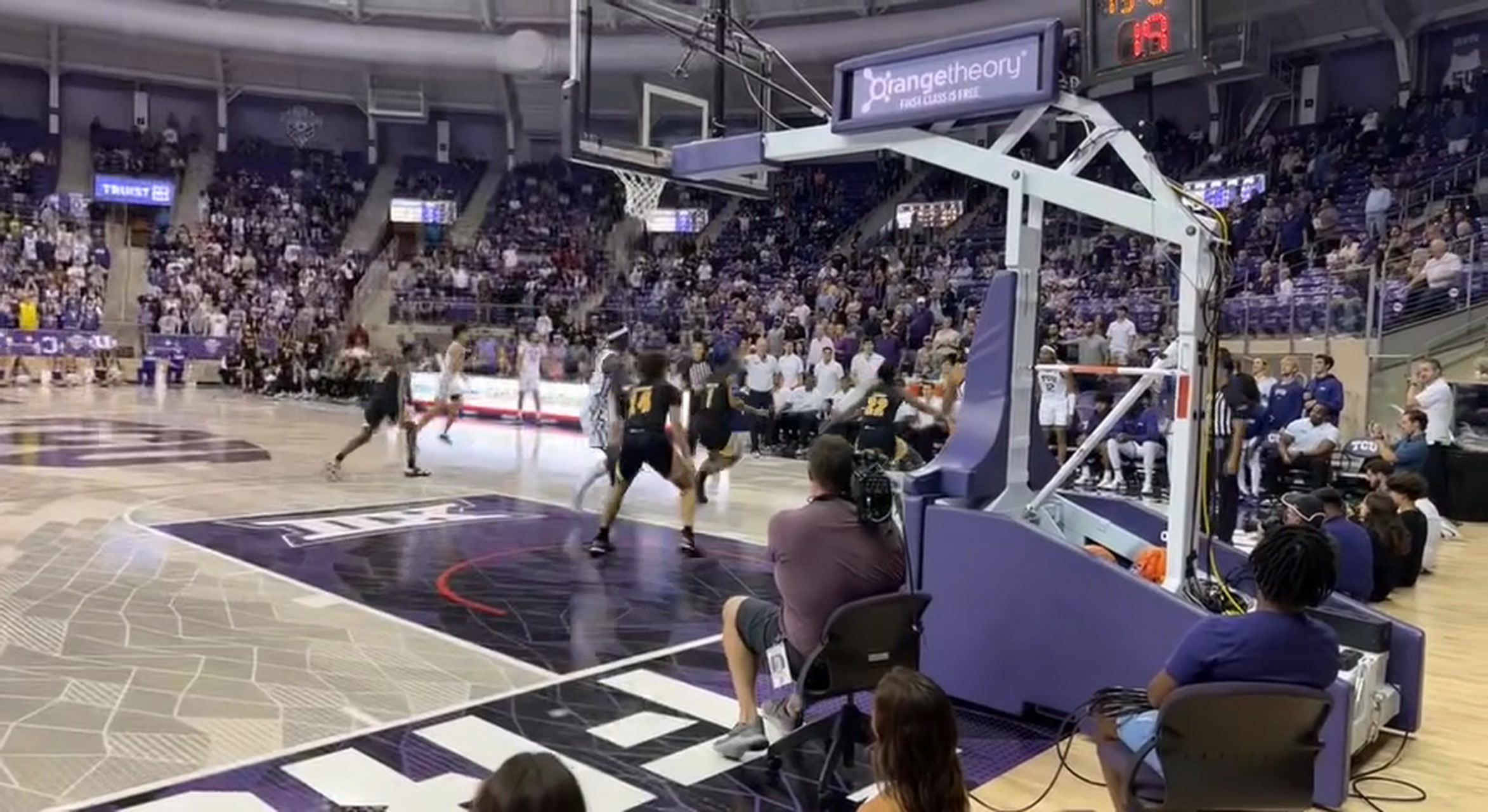 WATCH! TCU Basketball's Eddie Lampkin Scores in Season Opener Sports Illustrated TCU Killer