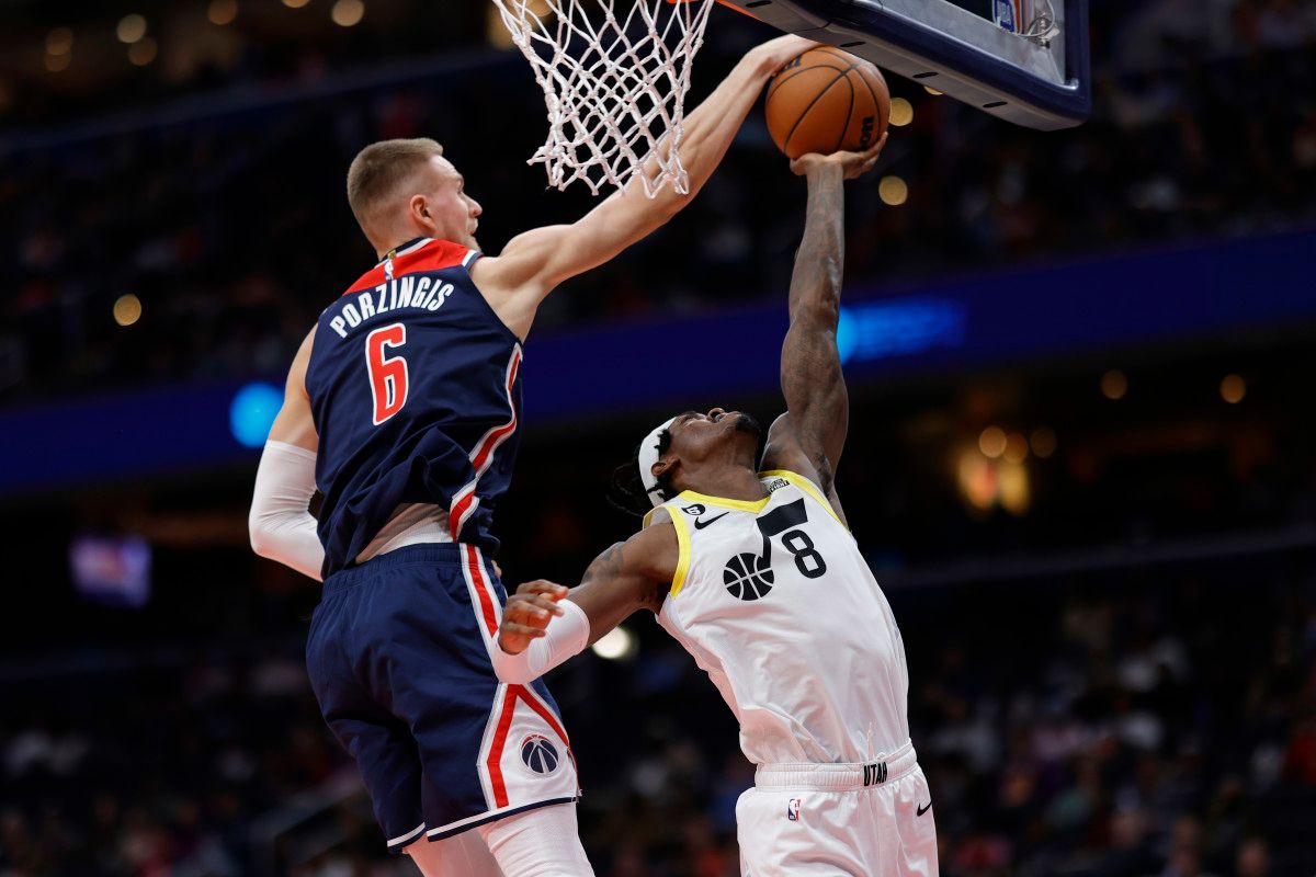 The Wizards will need Kristaps Porzingis to be feared at the rim tonight - USA Today