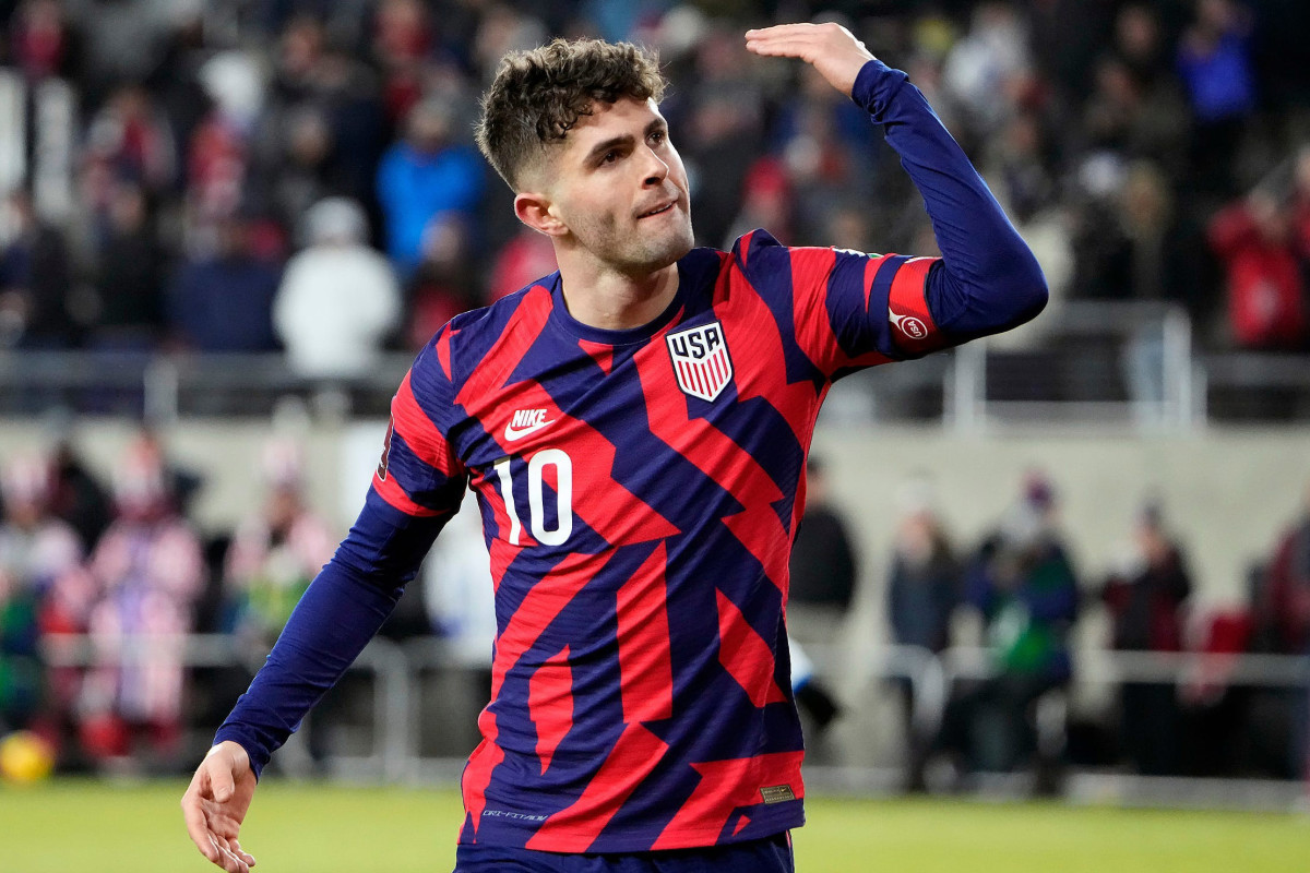 Team USA midfielder Christian Pulisic