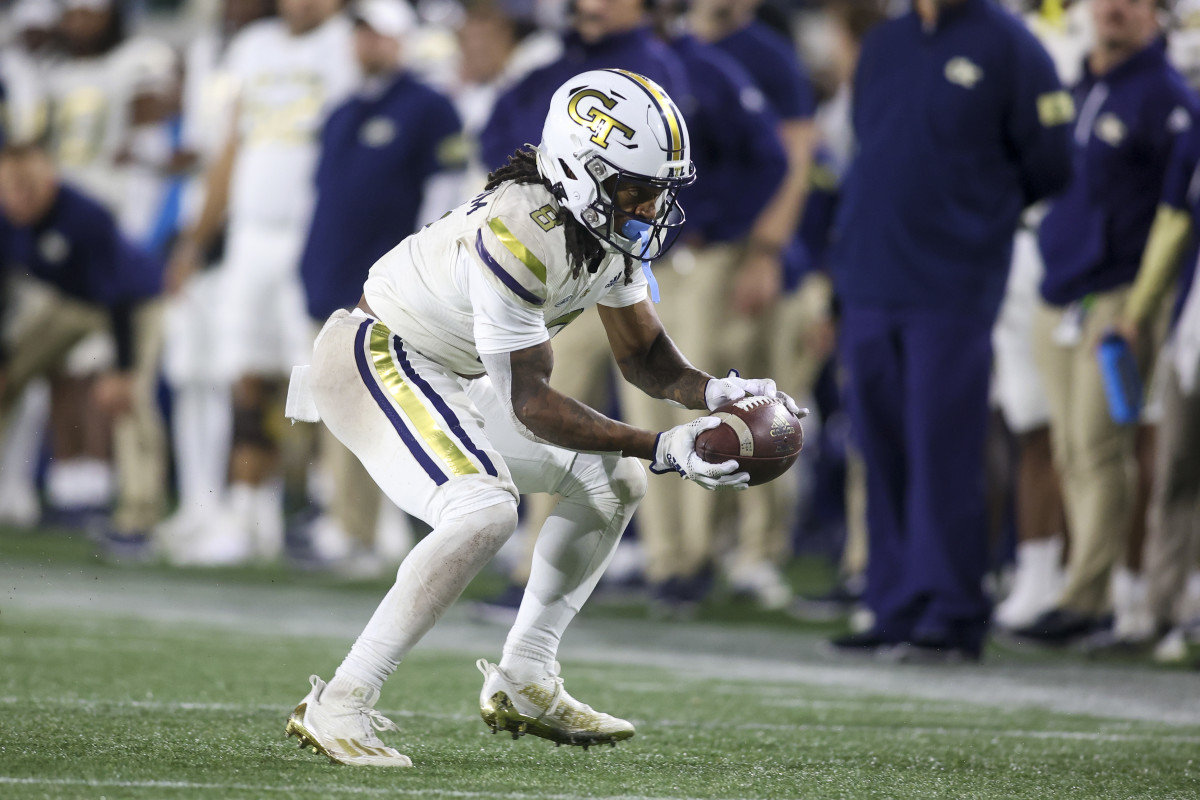 Georgia Tech wide receiver Nate McCollum