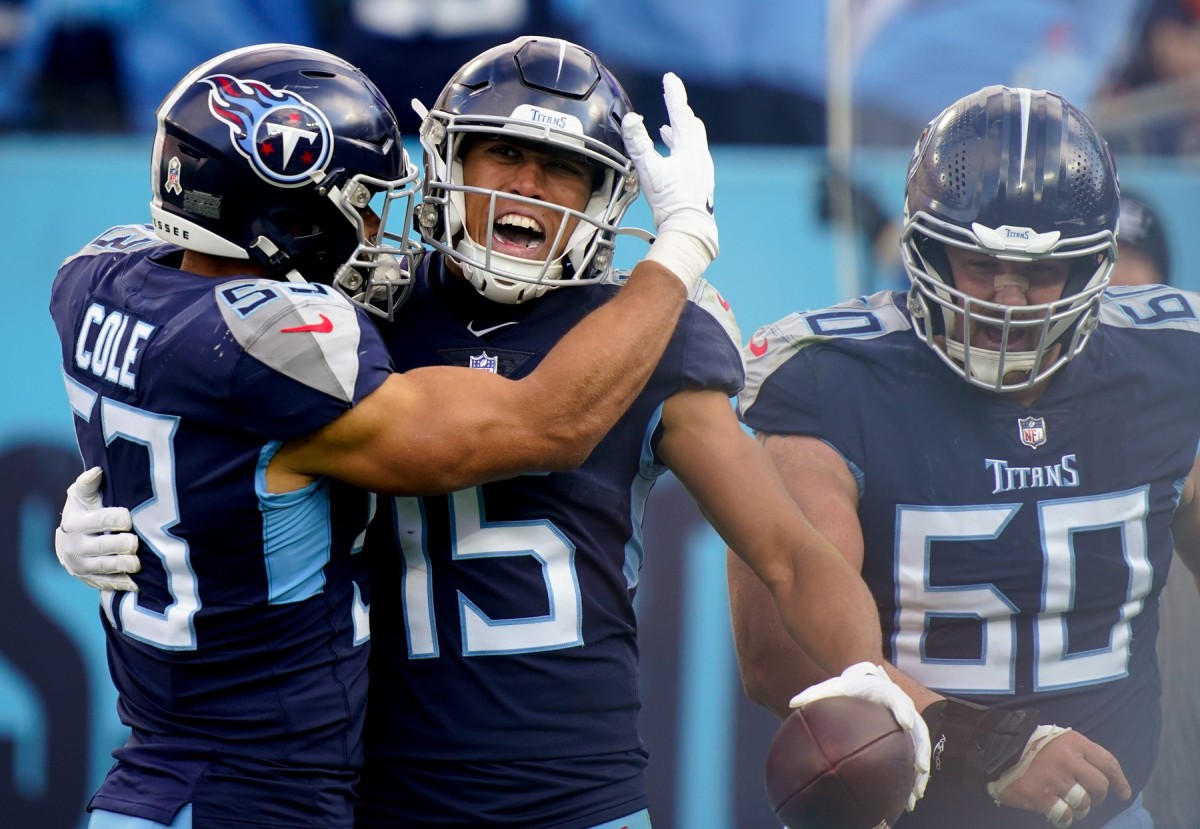 WATCH: Former Indiana Hoosiers Wide Receiver Nick Westbrook-Ihkine Scores 2  Touchdowns in Tennessee Titans' Win Over Denver Broncos - Sports  Illustrated Indiana Hoosiers News, Analysis and More