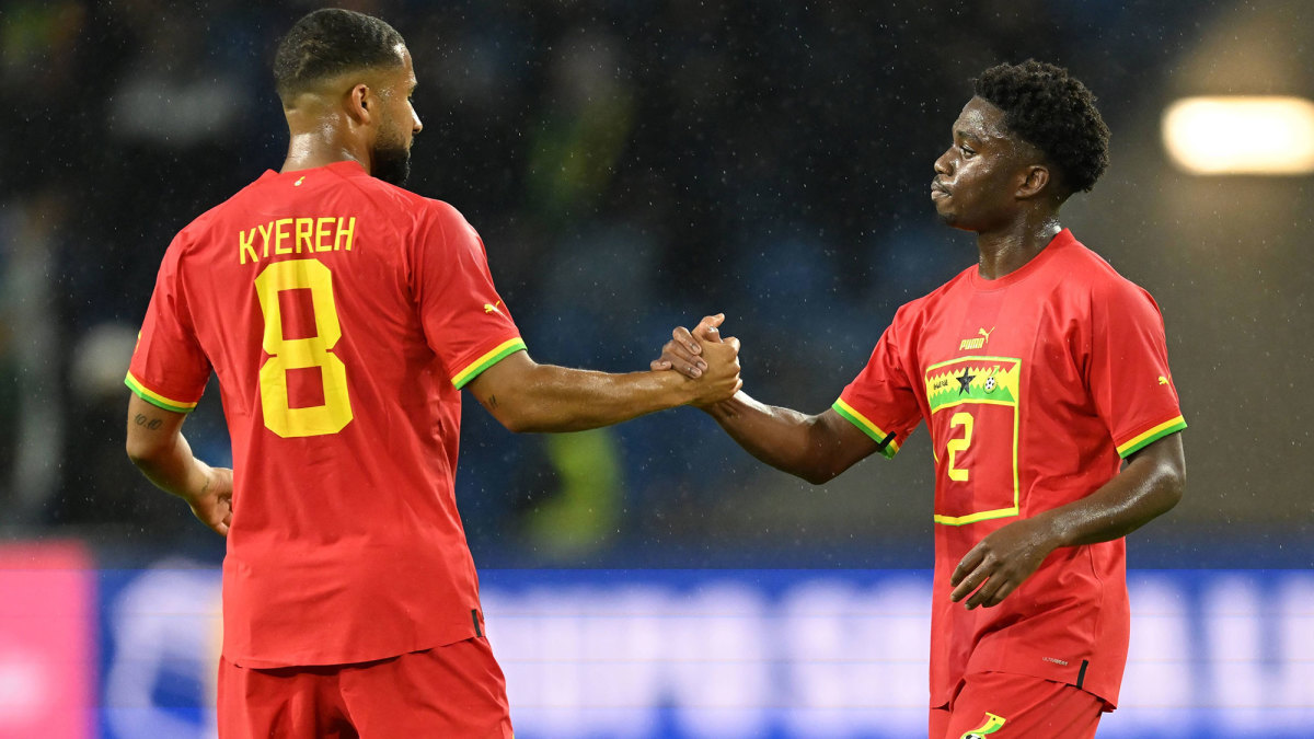Ghana enters the World Cup as the lowest-ranked team in the field