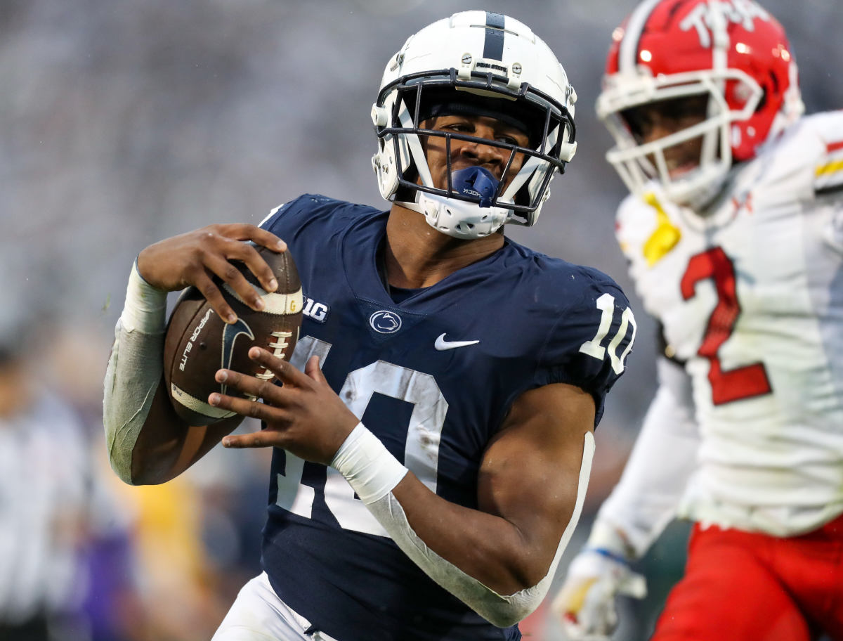 Penn State Running Back Nicholas Singleton Contending for Big Ten Freshman of the Year Sports