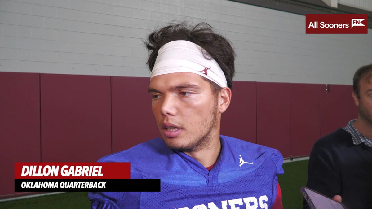 WATCH Oklahoma QB Dillon Gabriel Interview Sports Illustrated