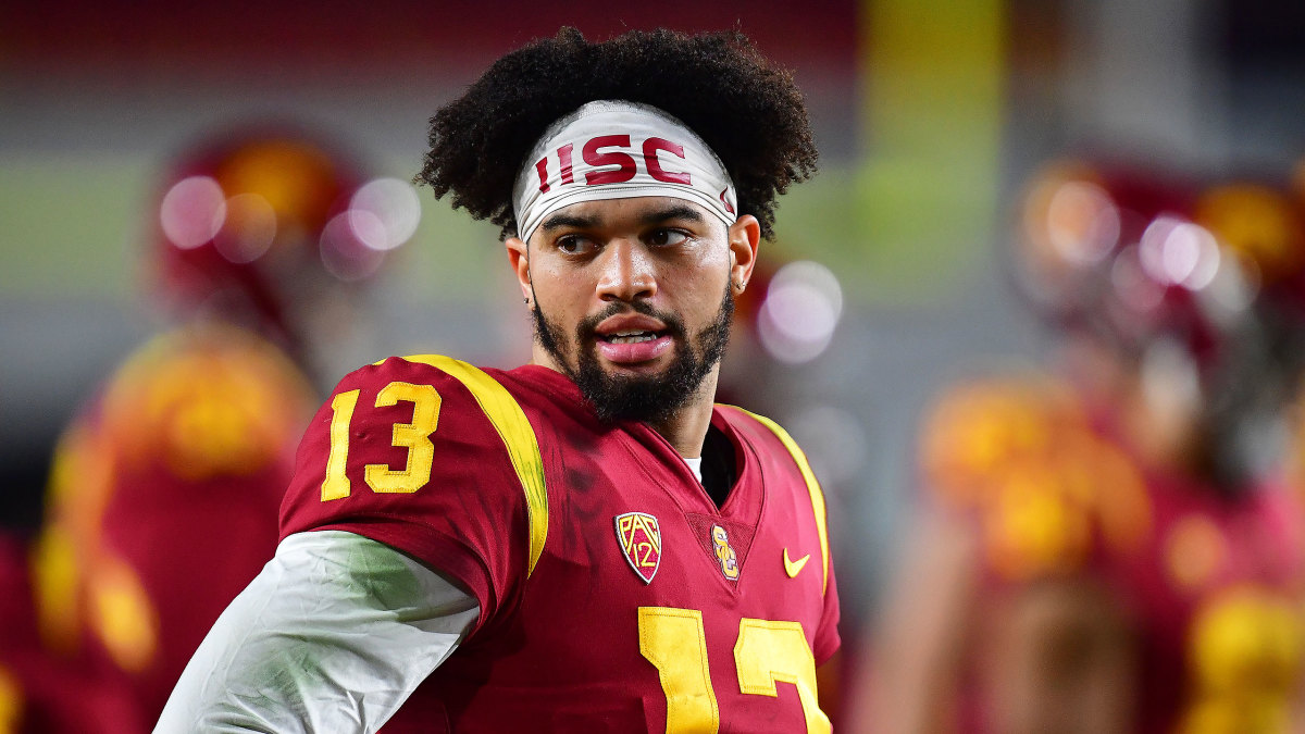 USC quarterback Caleb Williams is the favorite to be the top pick in the 2024 NFL draft.