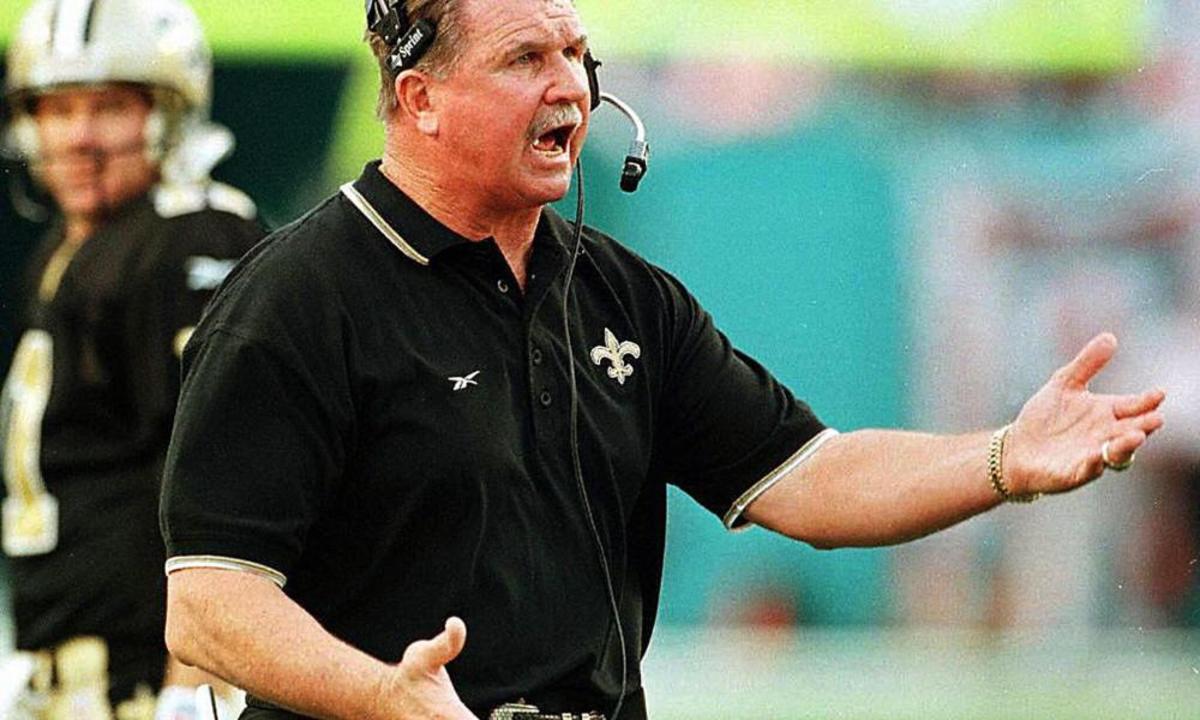 Former New Orleans Saints coach Mike Ditka. Credit: USA TODAY 
