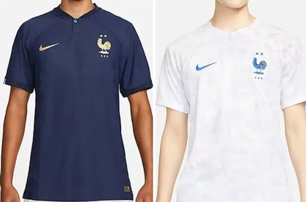 France's 2022 World Cup jerseys