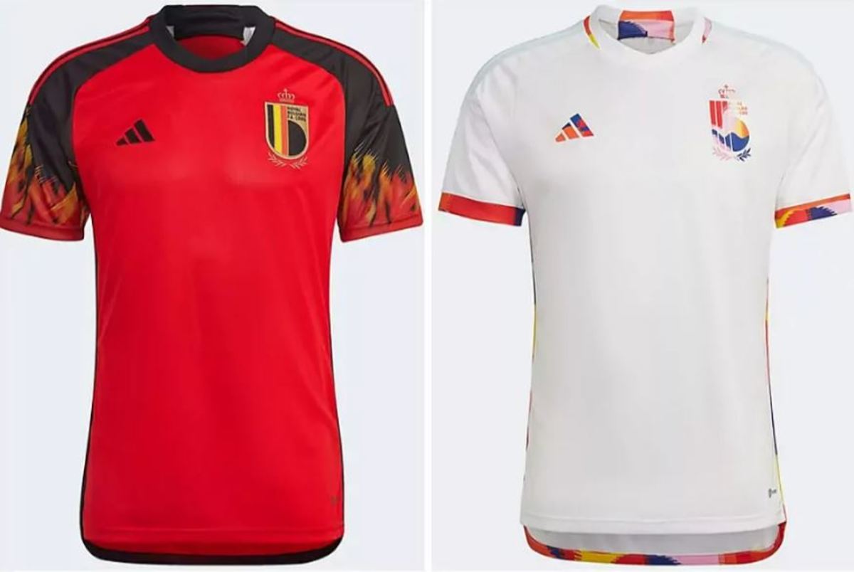 Belgium's 2022 World Cup jerseys