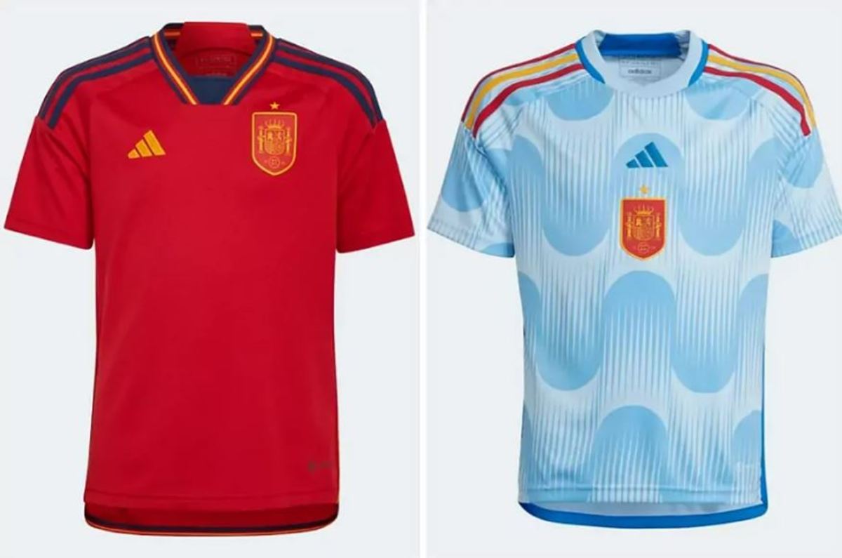 Spain's 2022 World Cup jerseys