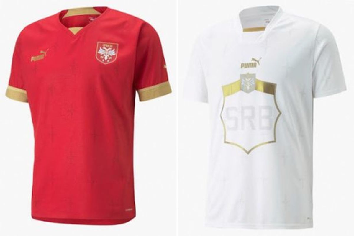 Serbia's 2022 World Cup jerseys