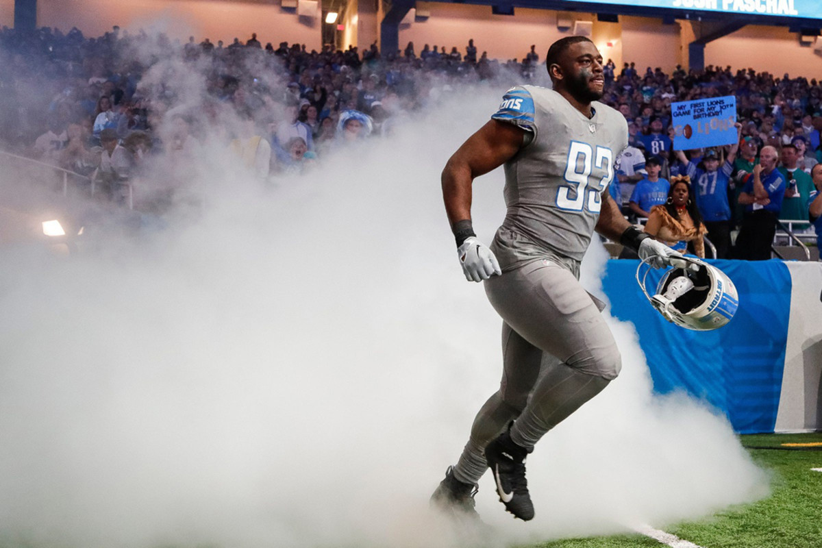 Detroit Lions defensive lineman Josh Paschal