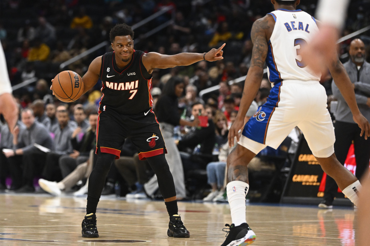 Kyle Lowry played the entire regulation and overtime period for the Heat.