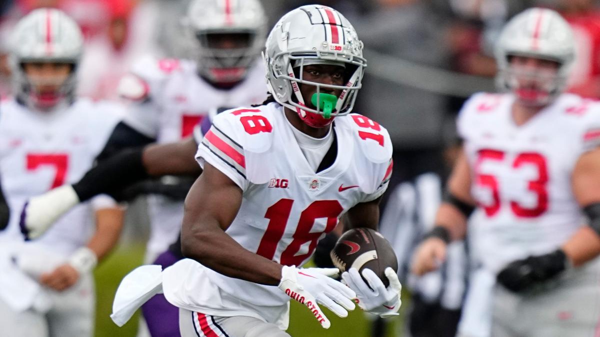 Marvin Harrison Jr. hopes to play in Indy for Big Ten Championship
