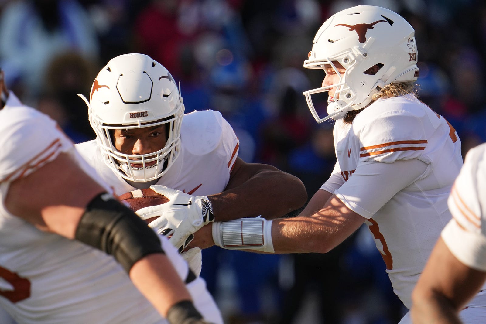 Longhorns Cruise Past Jayhawks in 55-14 Blowout Win: Live Game Log