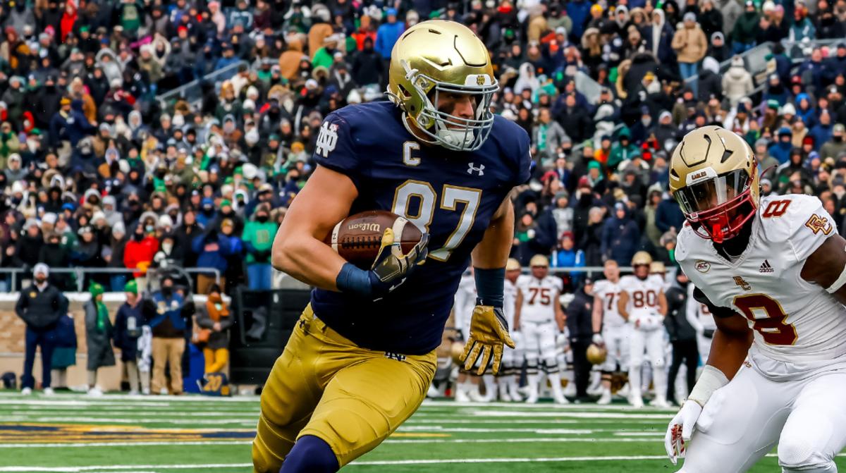 2023 NFL Draft Final Projection For Notre Dame Tight End Michael Mayer