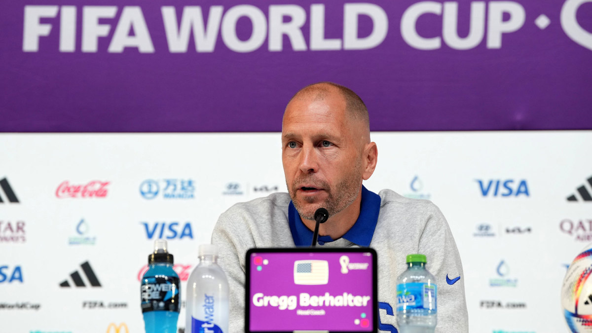 USMNT manager Gregg Berhalter before the opening game of the World Cup