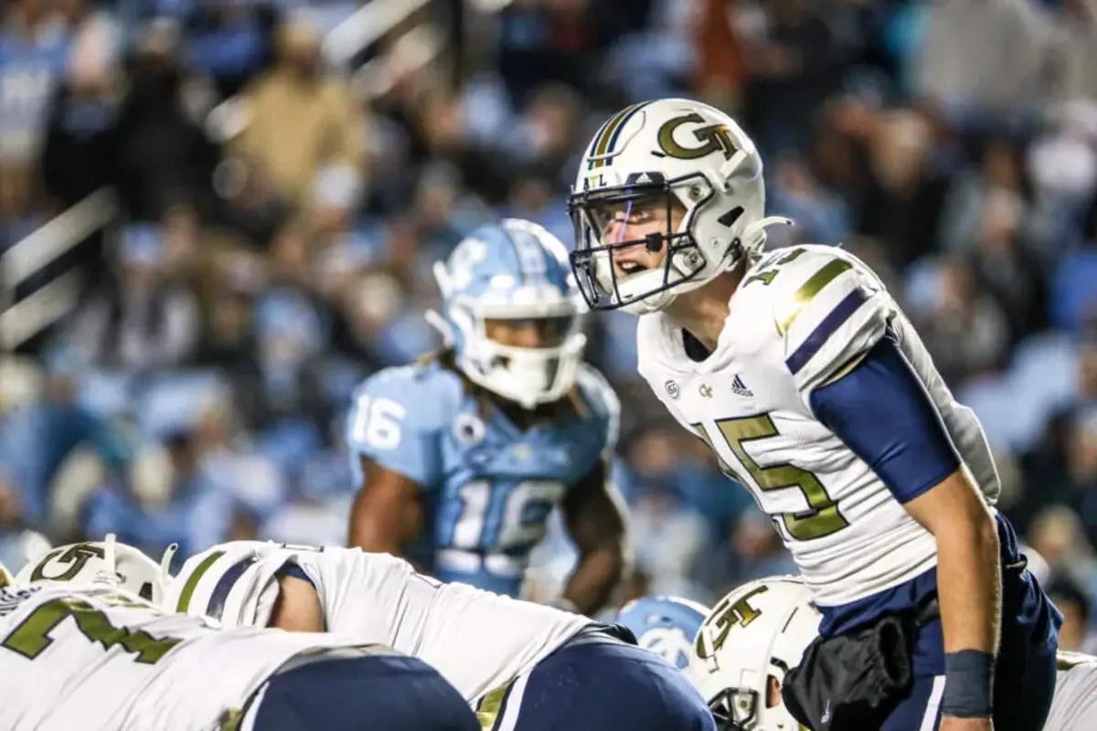 Georgia Tech quarterback Zach Gibson