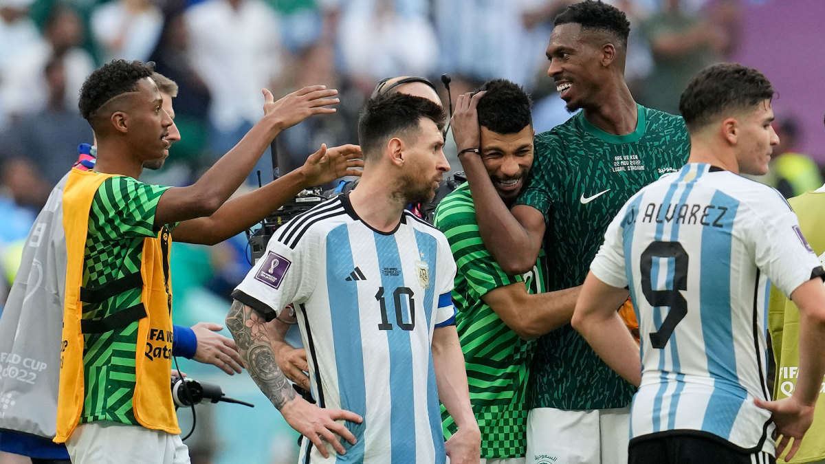 Saudi Arabia's all-time World Cup shock thrusts Argentina in peril - Sports  Illustrated